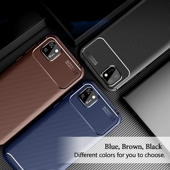 Huawei Honor 9S Kılıf CaseUp Fiber Design Lacivert 4